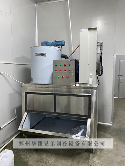2吨全不锈钢片冰机交付河南郑州某食品加工厂(图3)